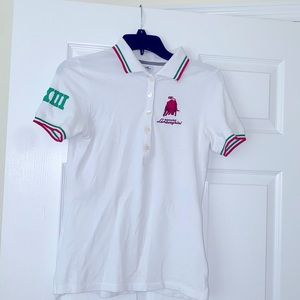 Beautiful white polo. Lamborgini original
